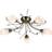 Searchlight Electric Gardenia Ceiling Flush Light ∅ 60cm