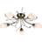 Searchlight Electric Gardenia Ceiling Flush Light 60cm