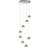 Searchlight Electric Marbles Pendant Lamp ∅ 35cm
