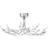 Searchlight Electric Wisteria Ceiling Flush Light ∅ 66cm