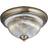 Searchlight Electric American Diner Ceiling Flush Light ∅ 28.5cm