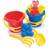 Dantoy Bucket Set in Net 4pcs 1429