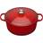 Le Creuset Cerise Signature Cast Iron Round med låg 20cm