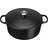 Le Creuset Matte Black Signature med lock 4.2 L 24 cm