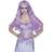 Smiffys Gothic Manor Bride Wig Purple