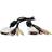 StarTech DVI-D/USB A/3.5mm - DVI-D/USB B/3.5mm 3m