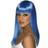 Smiffys Glamourama Wig Neon Blue