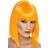 Smiffys Glam Wig Neon Orange