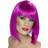 Smiffys Glam Wig Neon Purple