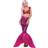 Leg Avenue Sjojungfru Rosa Deluxe Maskeraddrakt