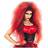 Widmann Wild Devil Wig Red