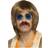 Smiffys 60-tals Hippie Perukset