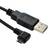 MicroConnect USB A-USB Micro-B Angled 3m
