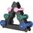 Gorilla Sports Dumbbell Rack Vinyl