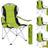 tectake 4 Padded Camping Chairs