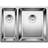 Blanco Inbouw Spoelbak Andano 340/180-IF