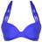 Freya Macrame Banded Halter Bikini Top - Cobalt