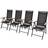 vidaXL 41733 4-pack Garden Dining Chair