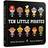 Ten Little Pirates (Board Book, 2017)