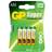 GP Batteries AAA Super Alkaline Compatible 4-pack White/Green