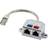 Deltaco RJ45-2xRJ45 FTP Cat5 M-F Adapter