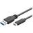 MicroConnect USB A-USB C 3.0 0.1m