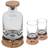 English Pewter Hammered Wine Carafe 3pcs 0.18L