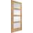 XL Joinery Shaker 4 Light Interior Door Clear Glass (83.8x198.1cm)