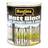 Rustins Quick Dry Black Matt Metal Paint, Wood Paint Black 0.5L