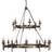 Elstead Lighting Cromwell 18Lt Pendant Lamp 130cm