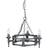 Elstead Lighting Saxon 3Lt Pendant Lamp 52cm