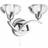Searchlight Electric Sculptured Ice Wall light ∅ 28.5cm