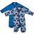 Pippi Pyjama Jaloilla 2-Pack - Sininen