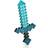 ThinkGeek Minecraft Deluxe Diamond Sword