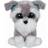 TY Beanie Boos Whiskers Schnauzer Dog 15cm