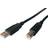 Sharkoon USB A - USB B 2.0 1m