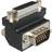 DeLock 65426 DVI-VGA M-F Angled Adapter