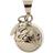 Babylonia Bola Love Pendant - Silver