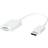 LogiLink LogiLink VGA-adapter - 15 cm Hvid 0.2m