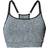 Boob Fast Food Soft Sports Bra Dark Grey Melange