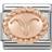 Nomination Composable Classic Aries Link Charm - Silver/Rose Gold