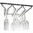 Hahn Metro Linear 3 Row Stemmed Wine Glass Hook & Hanger