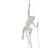Seletti Monkey White Loftplafond 27cm
