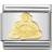Nomination Composable Classic Link Buddha Charm - Silver/Gold