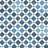 Cole & Son Tapete Zellige von China Blue White bleu