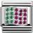 Nomination Composable Classic Link Portugal Flag with Stones Charm - Silver/Green/Red
