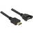 DeLock Panel Mount HDMI-HDMI M-F 2m