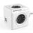 allocacoc PowerCube Original 4-way 2 USB Without Cable Grey