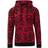 Urban Classics Sweat Camo Bomber Hoodie - Red Camo