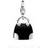 Ti Sento Silver Charm - Silver/Black (8139EB)